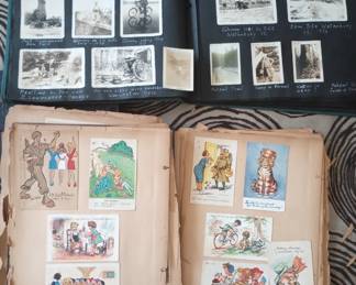 early 1900s scrapbook