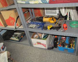 more tools and boxes