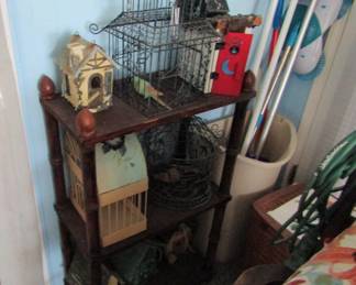 bird houses & cages
