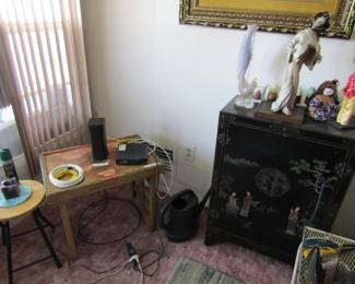 Asian furnishings