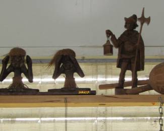 more statues