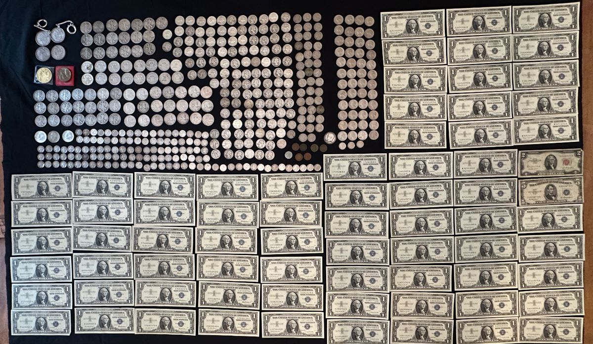 Highest and Best Offers Due by 4:00 PM Saturday, June 21st
Coin Collection + Silver Dollar Certificates
You may make separate offers on individual coin lots and silver certificates.
Full lot offers are also welcome. No cherry picking within grouped lots.