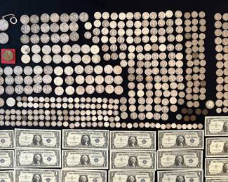 Highest and Best Offers Due by 4:00 PM Saturday, June 21st
Coin Collection + Silver Dollar Certificates
You may make separate offers on individual coin lots and silver certificates.
Full lot offers are also welcome. No cherry picking within grouped lots.