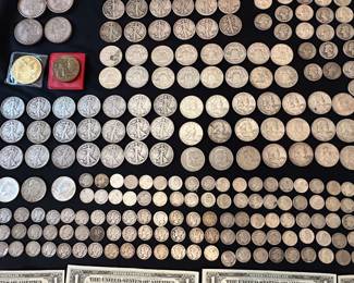 Highest and Best Offers Due by 4:00 PM Saturday, June 21st
Coin Collection + Silver Dollar Certificates
You may make separate offers on individual coin lots and silver certificates.
Full lot offers are also welcome. No cherry picking within grouped lots.