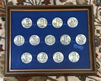 *********Twelve Tribes of Israel**********
Will be sold as a full set at the estate sale, NOT included in highest and best offers.
