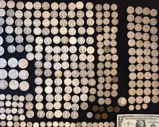 Highest and Best Offers Due by 4:00 PM Saturday, June 21st
Coin Collection + Silver Dollar Certificates
You may make separate offers on individual coin lots and silver certificates.
Full lot offers are also welcome. No cherry picking within grouped lots.