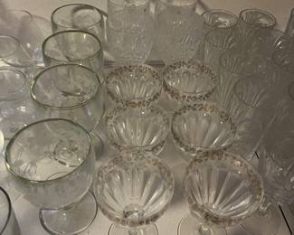 Lots of glassware