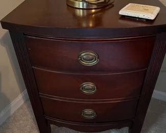 Pair of bedside tables vintage