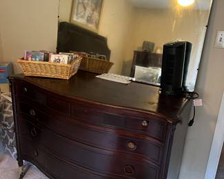 Vintage dresser with mirror