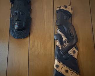 African wood art