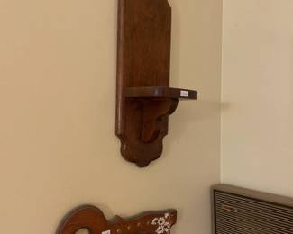 Wooden Wall Sconce