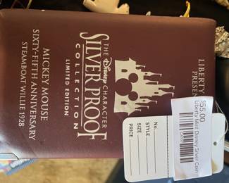 Liberty Mint Disney Silver Coin Collection