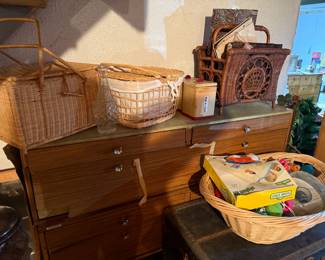 Baskets, Rattan Magazine Holder