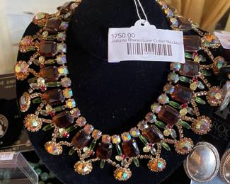 Juliana Rhinestone Collar Necklace