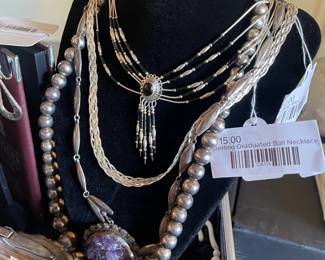 Sterling Graduated Ball Necklace