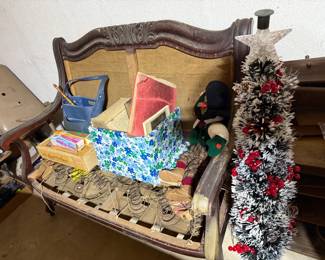 Bench, Holiday Decor