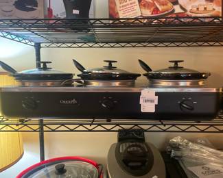 Crockpot Triple Buffet Server