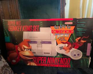 Super Nintendo Donkey Kong Set