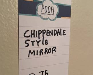 Chippendale Style Mirror