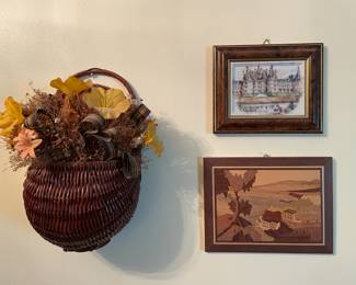 Framed Art, Hanging Baskets