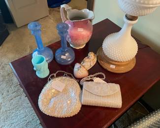 Vases, Vintage Purses, Vintage Lamp
