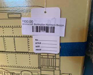 Aristocraft Burlington Northern Baggage