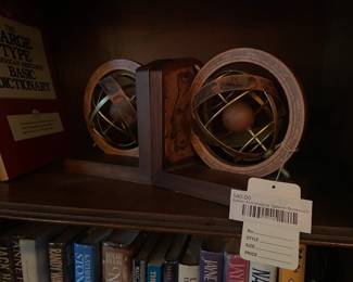 Italian Astrological Sphere Bookends