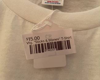 Vtg "Sticks & Sones" T-Shirt