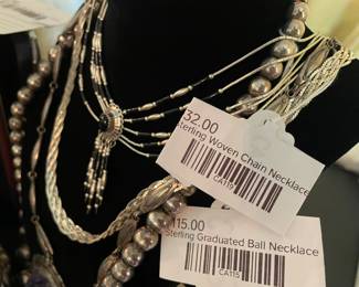 Sterling Woven Chain Necklace