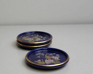 Japanese Cobalt Blue Porcelain Set