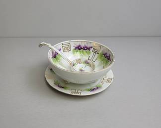 Nippon Hand-Painted Bowl Set