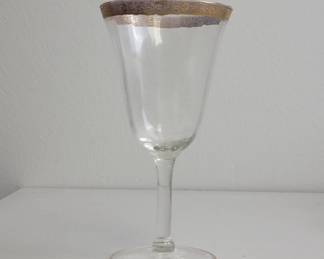 Tiffin Franciscan Glassware with Gold Trim