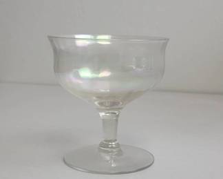 Iridescent Glass Stemware