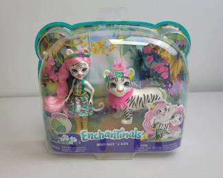 Enchantimals Doll with Tiger Figurine Set