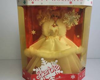 1993 Happy Holidays Barbie Doll