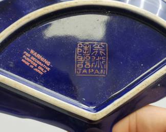 Japanese Cobalt Blue Porcelain Set