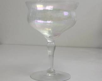 Iridescent Glass Stemware