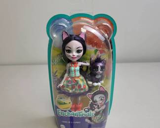 Enchantimals Doll with Pet Cat