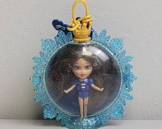 Bratz Blue Snow Globe Doll Display