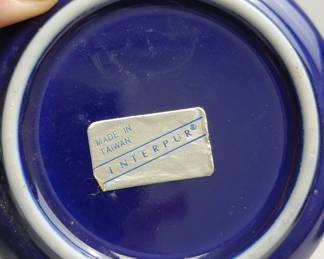 Japanese Cobalt Blue Porcelain Set