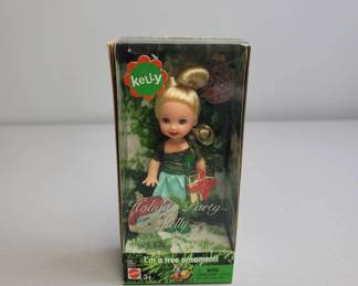 Kelly Holiday Party Doll Ornament