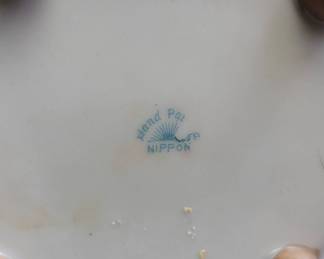 A Hand Painted Nippon Floral Bowls