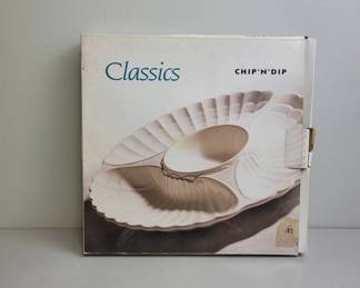 Classics Chip ‘N Dip Serving Plate