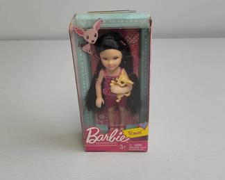 Barbie Doll with Chihuahua in Box