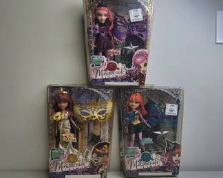 Three Bratz Masquerade Dolls