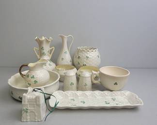 Irish Belleek Pottery Collection