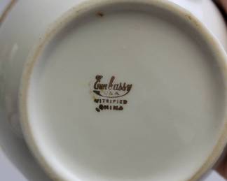 Embassy USA Vitrified China Dinner Set