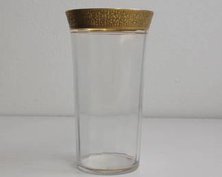 Tiffin Franciscan Glassware with Gold Trim
