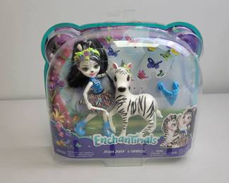 Enchantimals Zebra Doll and Figure Set