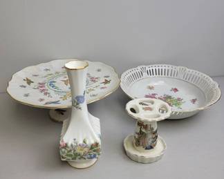 Porcelain Items From Japan, England, Germany